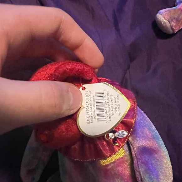 VINTAGE TY BEANIE BABY july bear - Picture 3 of 3